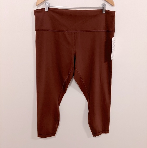 Lululemon Wunder Train High Rise Tight 25" Date Brown 20 NWT - Picture 7 of 16